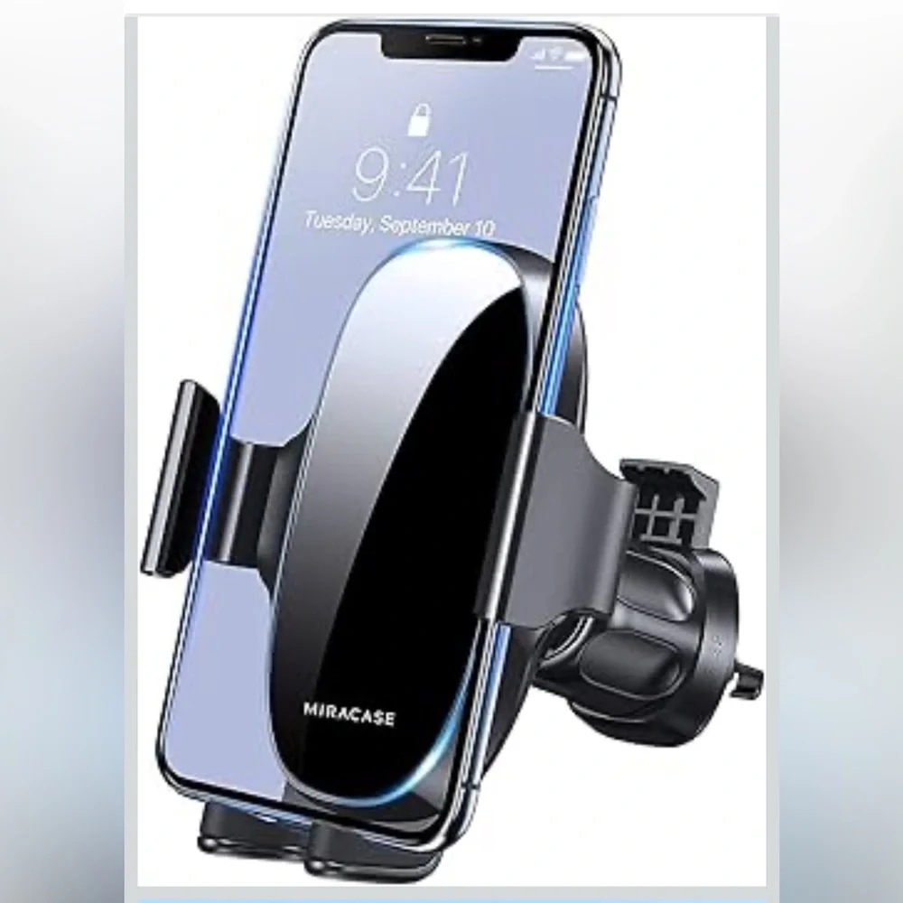 Amazon Black and Blue Phone Mount